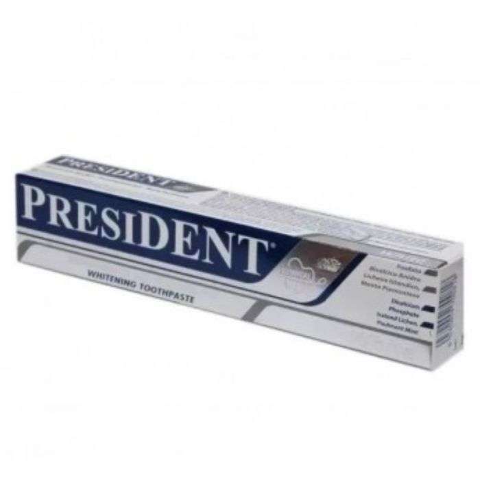 president-president-dentifrice-blancheur-50ml-dentaire.jpg PRESIDENT DENTIFRICE BLANCHEUR 50ML – Image 1