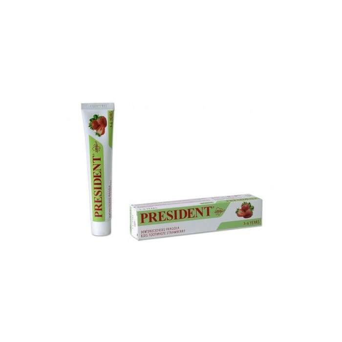 president-president-dentifrice-kids-3-6-fraise-dentifrices-enfants.jpg President Dentifrice Kids 3-6 Fraise – Image 1