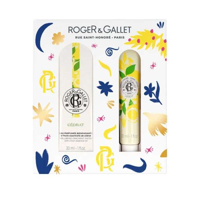 roger-et-gallet-coffret-cedrat-eau-parfumee-bienfaisante-30ml.jpg ROGER ET GALLET COFFRET CEDRAT Eau Parfumée Bienfaisante 30ml – Image 1