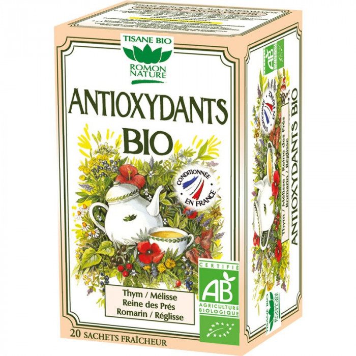 romon-nature-romon-nature-tisane-antioxydants-boite-de-20-sachets-complements-alimentaires.jpg ROMON NATURE TISANE ANTIOXYDANTS Boite de 20 sachets – Image 1