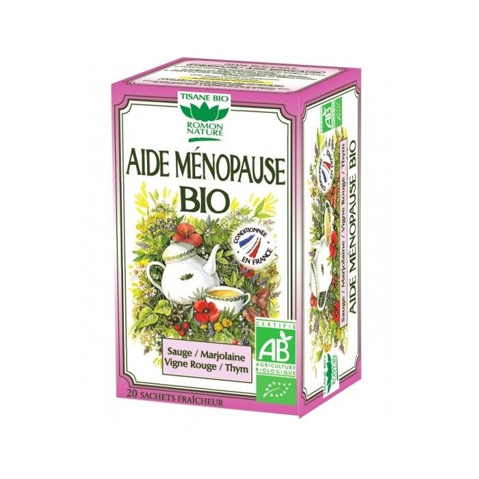 romon-nature-tisane-aide-menopause-bio-20-sachets.jpg ROMON NATURE TISANE AIDE MENOPAUSE BIO 20 SACHETS – Image 1