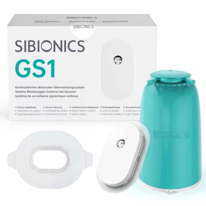 sibionics-sibionics-gs1-gestionnaire-de-diabete-glucometres.jpg SIBIONICS GS1 GESTIONNAIRE DE DIABETE – Image 1
