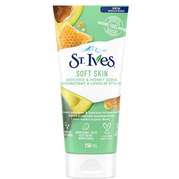 st-ives-st-ives-gommage-peau-douce-a-lavocat-et-miel-150-ml-gommages-visage.jpg ST IVES GOMMAGE PEAU DOUCE A L'AVOCAT ET MIEL 150 ML – Image 1