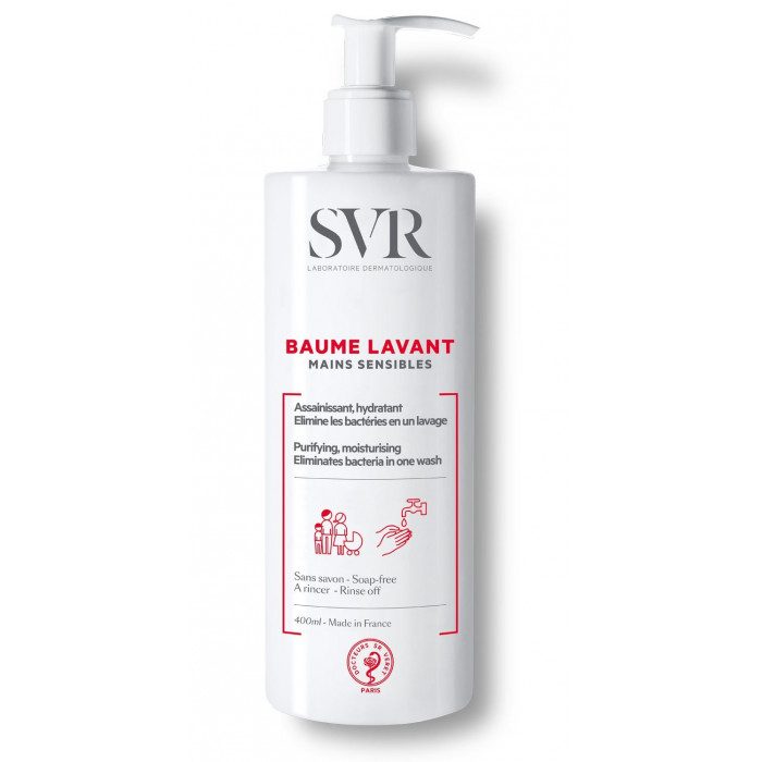 svr-svr-baume-lavant-mains-sensibles-400ml-soins-des-mains.jpg SVR Baume Lavant Mains Sensibles / 400ML – Image 1