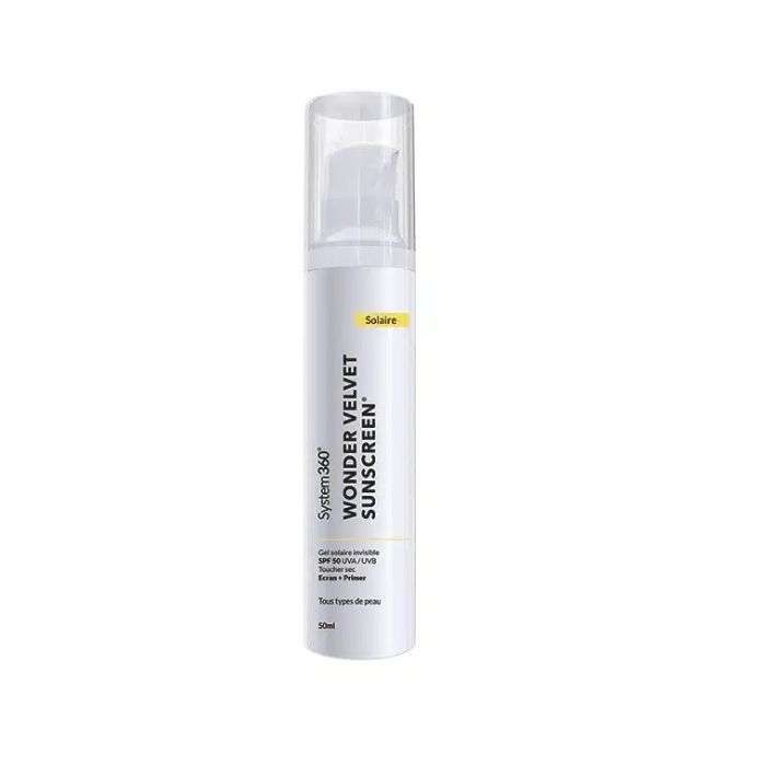 system-360-system-360-wonder-velvet-gel-solaire-invisible-spf-50-tous-types-de-peaux-50-ml-gels-solaire.jpg SYSTEM 360 WONDER VELVET GEL SOLAIRE INVISIBLE SPF 50 TOUS TYPES DE PEAUX 50 ML – Image 1
