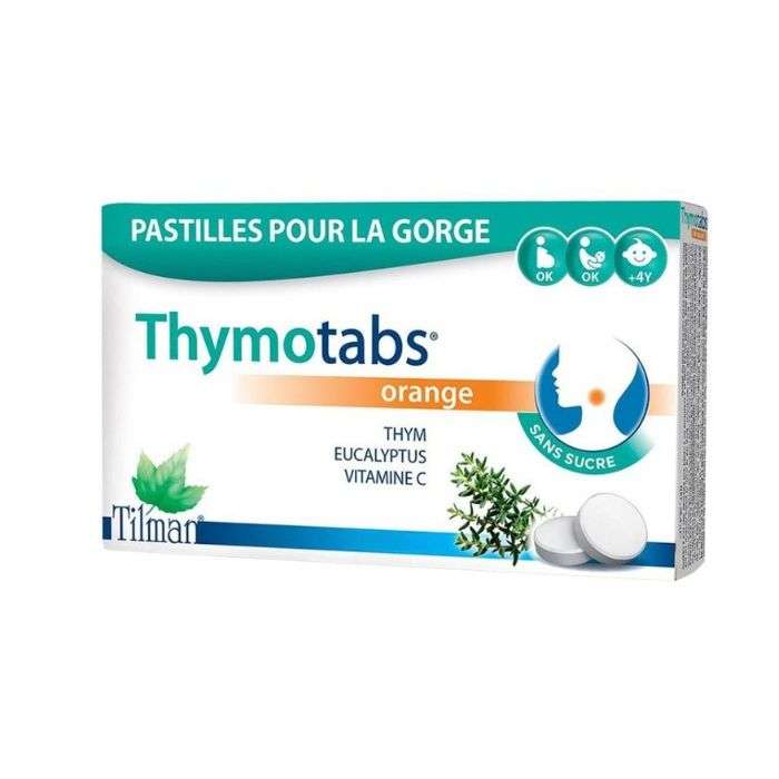 tilman-tilman-thymotabs-orange-12-pastilles-pour-la-gorge-vitamines-et-formes.jpg TILMAN THYMOTABS ORANGE 12 PASTILLES POUR LA GORGE – Image 1