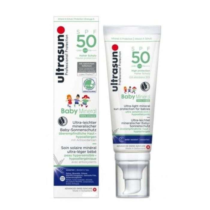 ultrasun-ultrasun-soin-solaire-mineral-ultra-leger-bebe-50-ml-spf-50-solaires-enfants.jpg ULTRASUN SOIN SOLAIRE MINERAL ULTRA LEGER BEBE 50 ML SPF 50 – Image 1