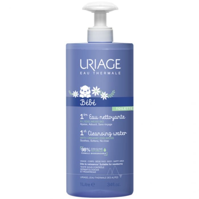 uriage-bebe-1ers-soins-bebe-1-ere-eau-nettoyante-1-l.jpg URIAGE BEBE 1ERS SOINS BEBE 1 ERE EAU NETTOYANTE 1 L – Image 1