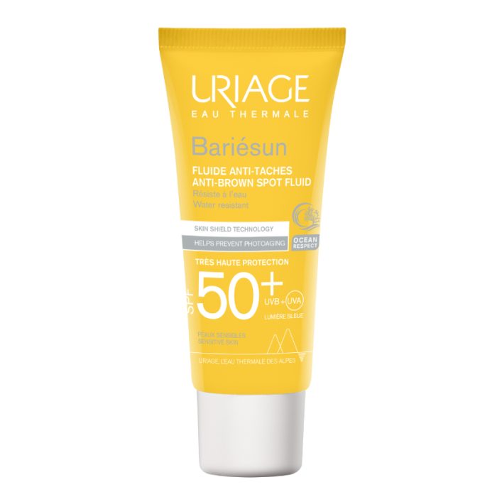 uriage-uriage-bariesun-fluide-anti-taches-spf50-40-ml-cremes-depigmentantes.jpg URIAGE BARIESUN FLUIDE ANTI TACHES SPF50+ 40 ML – Image 1
