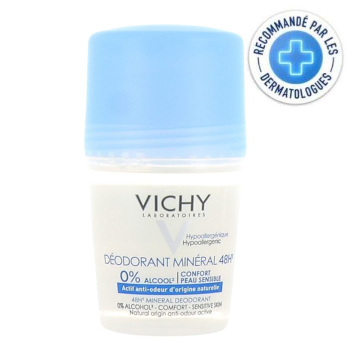 vichy-vichy-deodorant-mineral-roll-on-48h-deodorants.jpg VICHY DEODORANT MINERAL ROLL ON 48H – Image 1