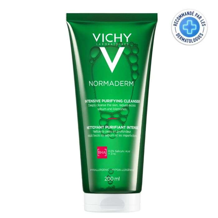 vichy-vichy-normaderm-gel-purifiant-intense-peau-grasse-et-acneique-200-ml-soins-anti-imperfections.jpg VICHY NORMADERM GEL PURIFIANT INTENSE PEAU GRASSE ET ACNEIQUE 200 ML – Image 1