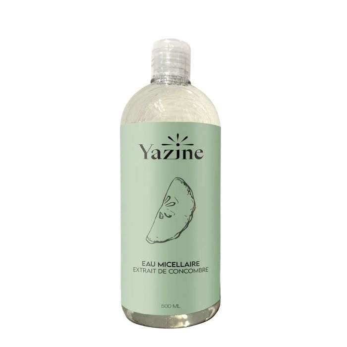 yazine-eau-micellaire-extrait-du-concombre-500ml.jpg YAZINE EAU MICELLAIRE EXTRAIT DU CONCOMBRE 500ML – Image 1