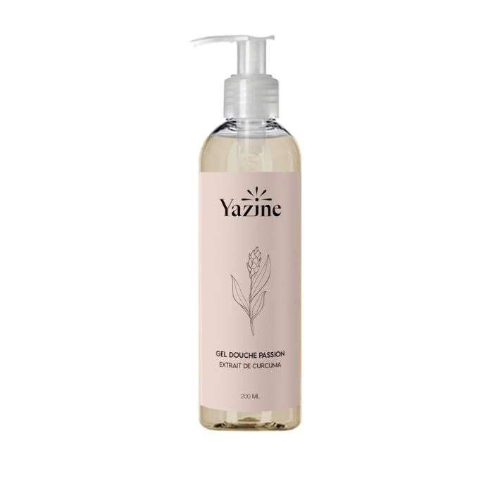 yazine-gel-douche-passion-extrait-du-curcuma-200-ml.jpg YAZINE GEL DOUCHE PASSION EXTRAIT DU CURCUMA 200 ML – Image 1