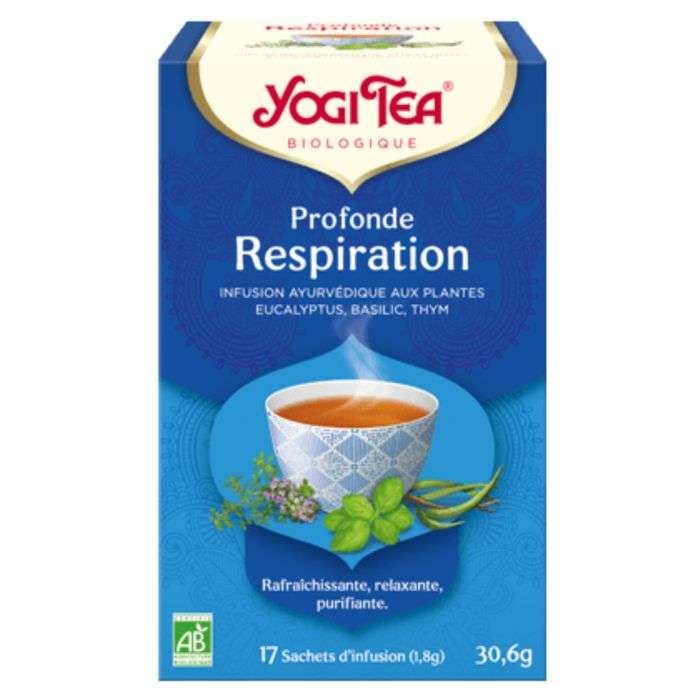 yogi-tea-profonde-respiration-17-sachets.jpg YOGI TEA Profonde respiration 17 sachets – Image 1